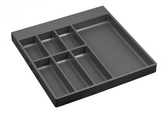 Evőeszköztartó Separado 523x522x2,8 mm antracit