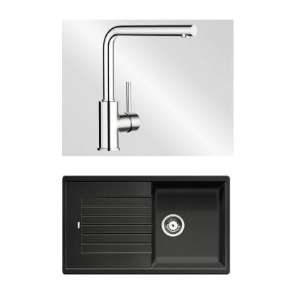 BLANCO Set 10-B 24 520511+519414 ZIA 5 S antracit + MILA chrom