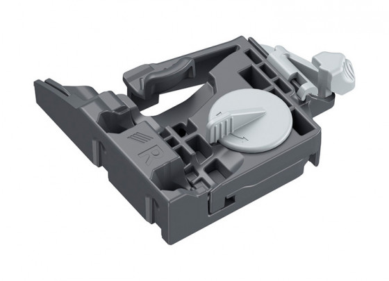 HETTICH 9329163 2D csatlakozó Quadro V6 5D / Quadro 25 2D P számára
