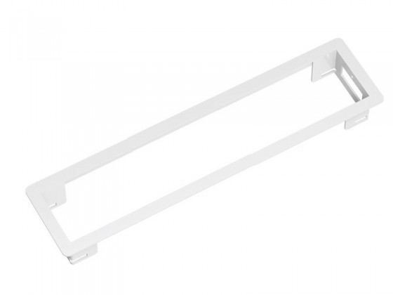 BACHMANN 915.003 alkatrész Power Frame, 6x, fehér RAL 9010
