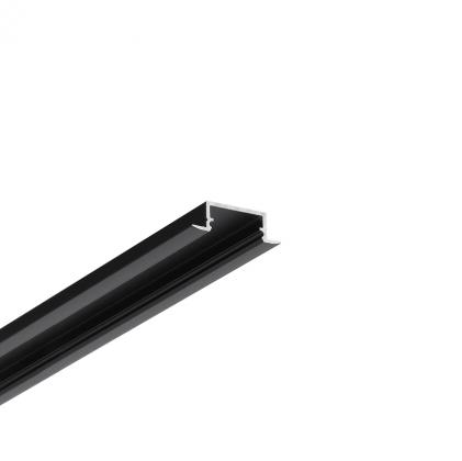 StrongLumio LED profil Begtin, fekete, 3m