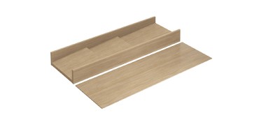 HETTICH 9199566 OrgaTray 230, tartó elem fűszertartóra 150-275/550 mm tölgy