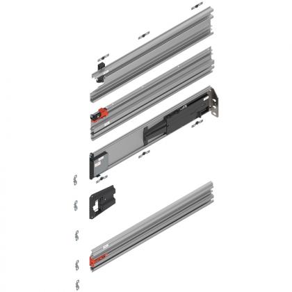 BLUM 802P450D.R3 Revego Duo vezetősín zsebhez, 450 mm, jobb