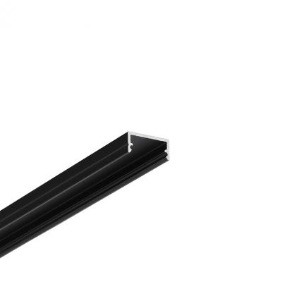 StrongLumio LED profil Begton 12, fekete, 4,05m