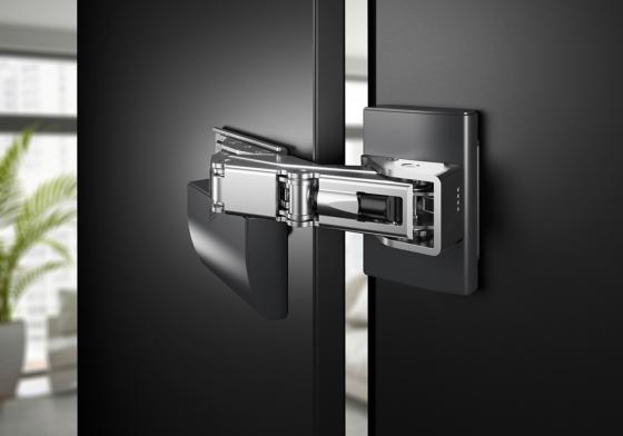 HETTICH 9343483 EviSys vodicí závěs 115° s tlumičem včetně krytky antracit