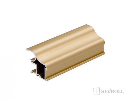 SEVROLL 06821 System 10 II fogantyú profil 2,7m arany/sárgaréz
