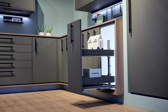 KES 005271 Dispensa Junior III, keret, 300 mm, antracit