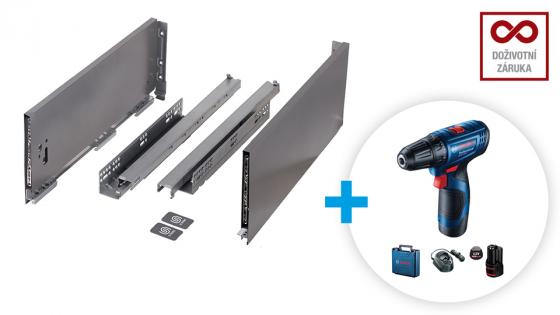 K-StrongMax 18 450mm szürke + Bosch