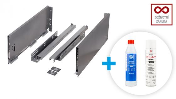 K-StrongMax 18 450mm szürke + StrongGlue/StrongClean