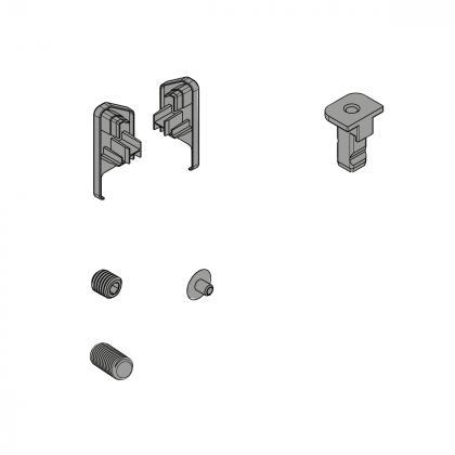 HETTICH 9360739 FurnSpin Cadro hybrid horizontální bez profilů sada bílá