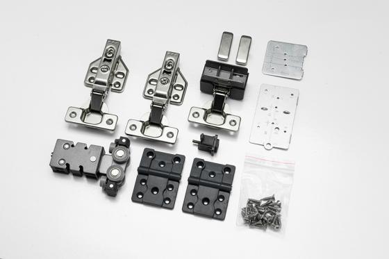 StrongLine Turnio vasalatkészlet harmonikaajtókhoz, 2 szárny, 15 kg