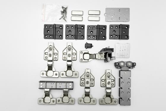 StrongLine Turnio vasalatkészlet harmonikaajtókhoz, 2 szárny, 25 kg
