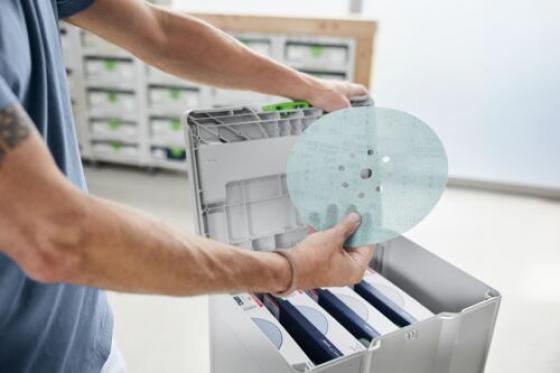 FESTOOL 578719 Csiszolóanyag-Systainer3 Granat Net D225 GR NET SYS