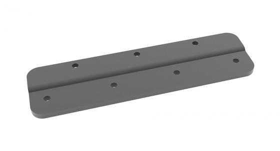 KES 272451 FREEslim Flap front vasalat alumínium kerethez fekete