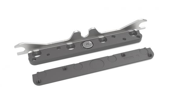 KES 272443 FREEslim Flap front rögzítő csavar fekete