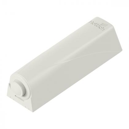 HETTICH 9375887 PTO dugattyú lencsével, rövid, adapterrel, fehér