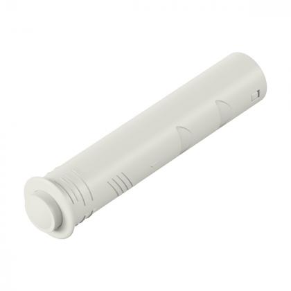 HETTICH 9375935 PTO dugattyú lencsével, rövid, extra erős, befúrható, fehér