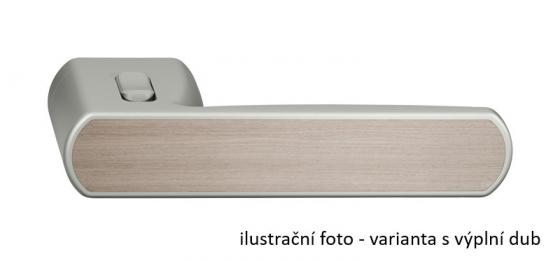 TWIN Klika Allegra 1618 FAST LOCK/XR, pravá klika (nerezová výplň)