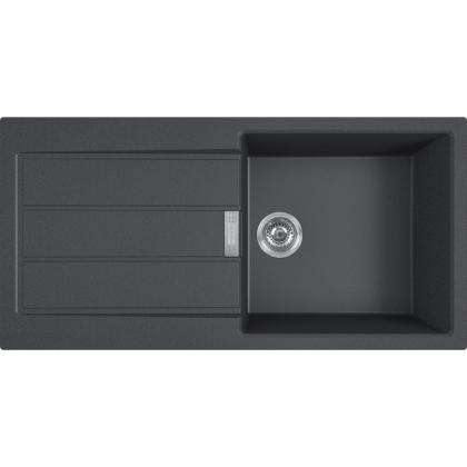 FRANKE Dřez S2D 611-100 1000x500mm černá