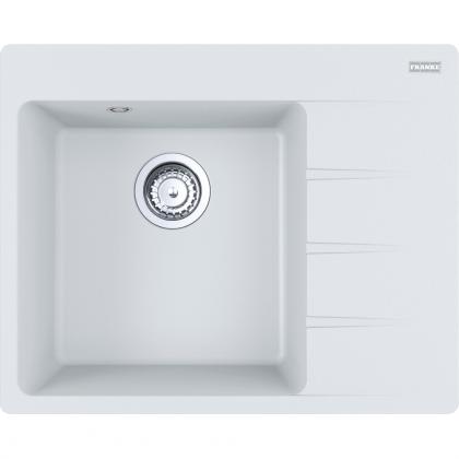 FRANKE Dřez CNG 611-62 TL/2 620x500mm bílá led