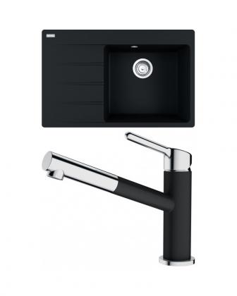 FRANKE Set G227O CNG 611-78 TL/7 onyx + FC 3055.071