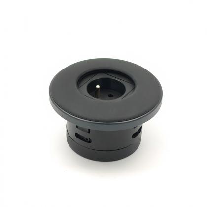 StrongPower elektromos dugaljzat Iris B, francia,fekete