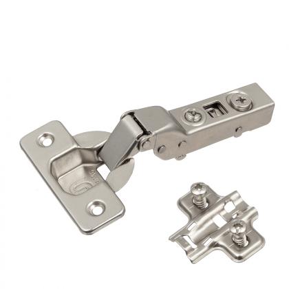 K-StrongHinges S5 pánt klip félig ráütődő, csillapítás nélkül, 110°, alátét euro