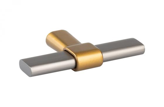 TULIP Gomb Joliet acél szürke/ pezsgő bronze