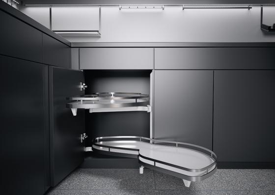 K-KES LeMans II ARENA style fehér alj/reling króm P 600/720-900