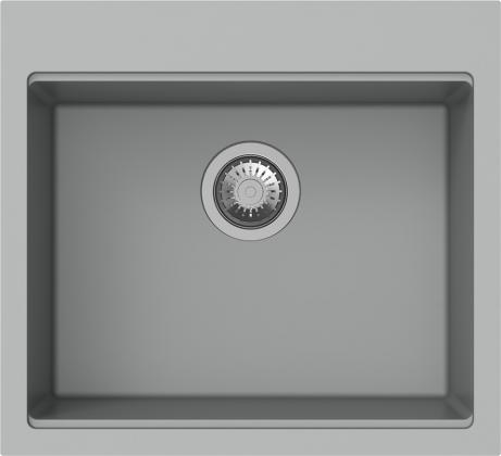 StrongSinks S3 Mosogató gránit Ipel 560x510mm csepegtető nélkül szürke
