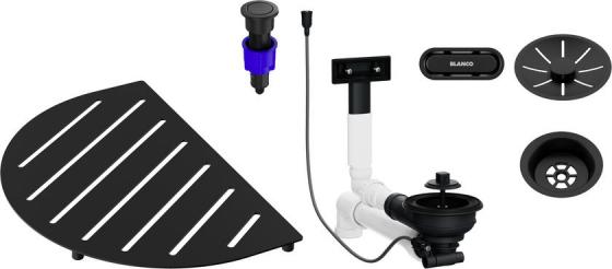 BLANCO 527994 Oovalon Components mosogató kiegészítők – matt fekete