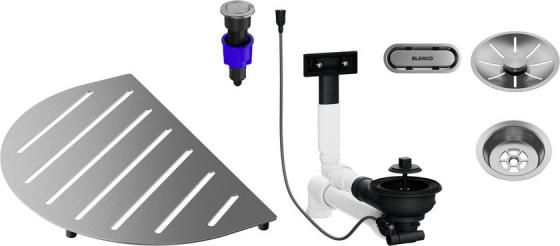 BLANCO 527993 Oovalon Components mosogató kiegészítők – rozsdamentes acél, csisz