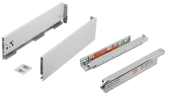 K-StrongMax 16 PUSH fiókvasalat H121/350mm, fehér