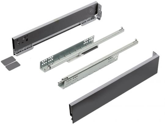 K-StrongMax Uni 16 fiókvasalat H89/300mm, szürke