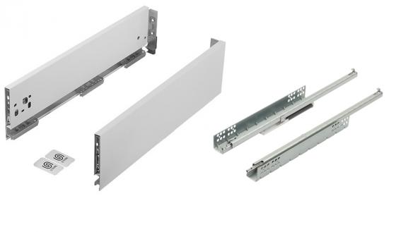 K-StrongMax Uni 16 fiókvasalat H185/450mm, fehér