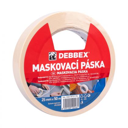 Maszkolószalag (krepp) 25mm x 50m