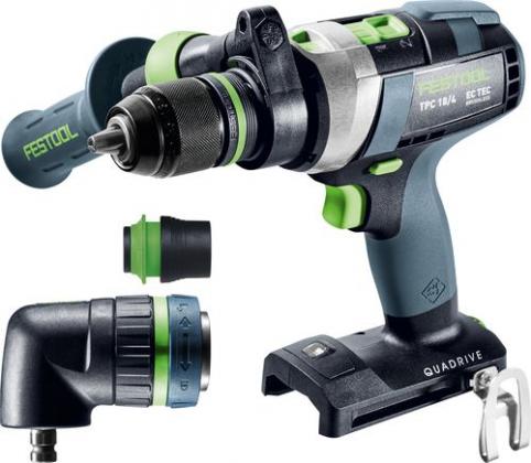 FESTOOL 577625 Akkus ütvefúró-csavarbehajtó gép TPC 18/4 I-Basic-Set QUADRIVE