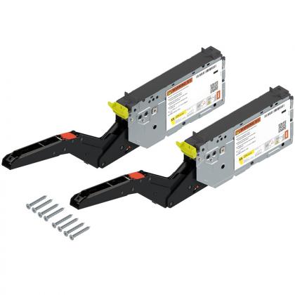 BLUM 22K2700T Aventos HK Top felnyíló vasalat, erős kivitel, Tip-On, Eclipse fek