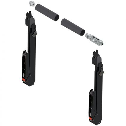 BLUM 22L3800 AVENTOS HL Top emelőkarok – 390–540 mm, Eclipse fekete