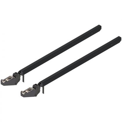 BLUM 22F3900 AVENTOS HF Top teleszkópos karok – 840–1200 mm, Eclipse fekete