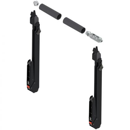 BLUM 22L3900 AVENTOS HL Top emelőkarok – 480–580 mm, Eclipse fekete