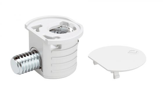 IF KORE 15 összekötő vasalat, M6x8 mm, fehér takarósapka