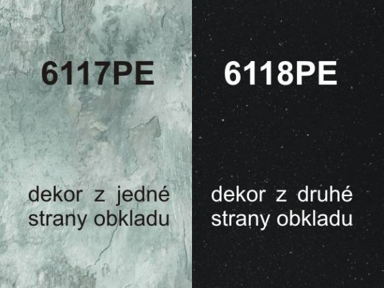Hátefal 6117PE/6118PE 4100/640/10
