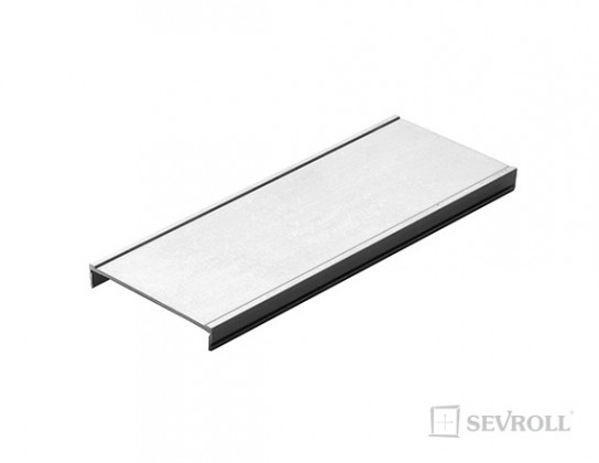 SEVROLL Doubler II takaró profil 1,7m ezüst
