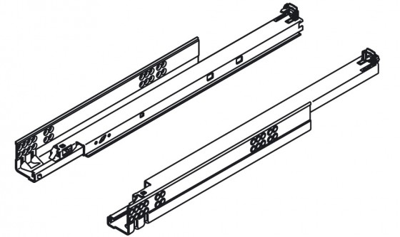 BLUM 566H5500B01 Tandem teljeskihuzású fióksín 550mm csillapított