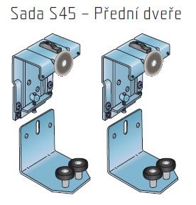 S-vasalat szett S45 elülső ajtó