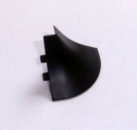 TL Slim line plus (Compact line) külső sarok 90° FEKETE