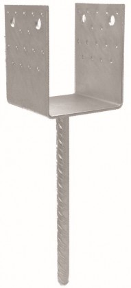 TK-rögzítő perem U2 széles 141x120x4-20x250mm