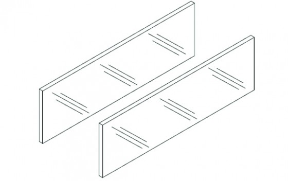 BLUM ZE7S388G becsúsztatható elem Legrabox Free 500mm