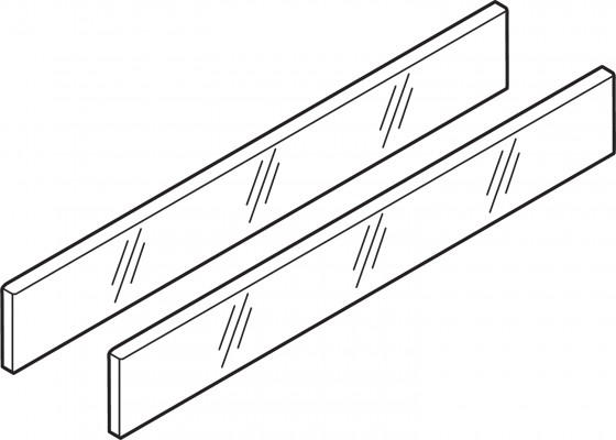 BLUM Z37R467C üveg Antaro "C" 500mm matt